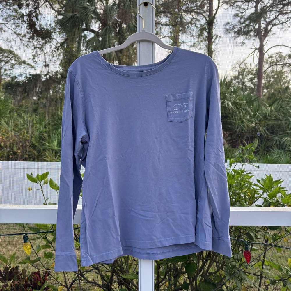 Vineyard Vines Blue/ Purple Long Sleeve Shirt